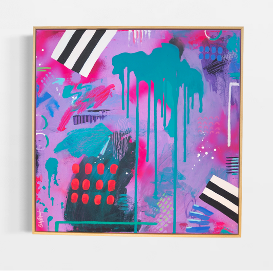 Disco Fever – Original Abstract Painting