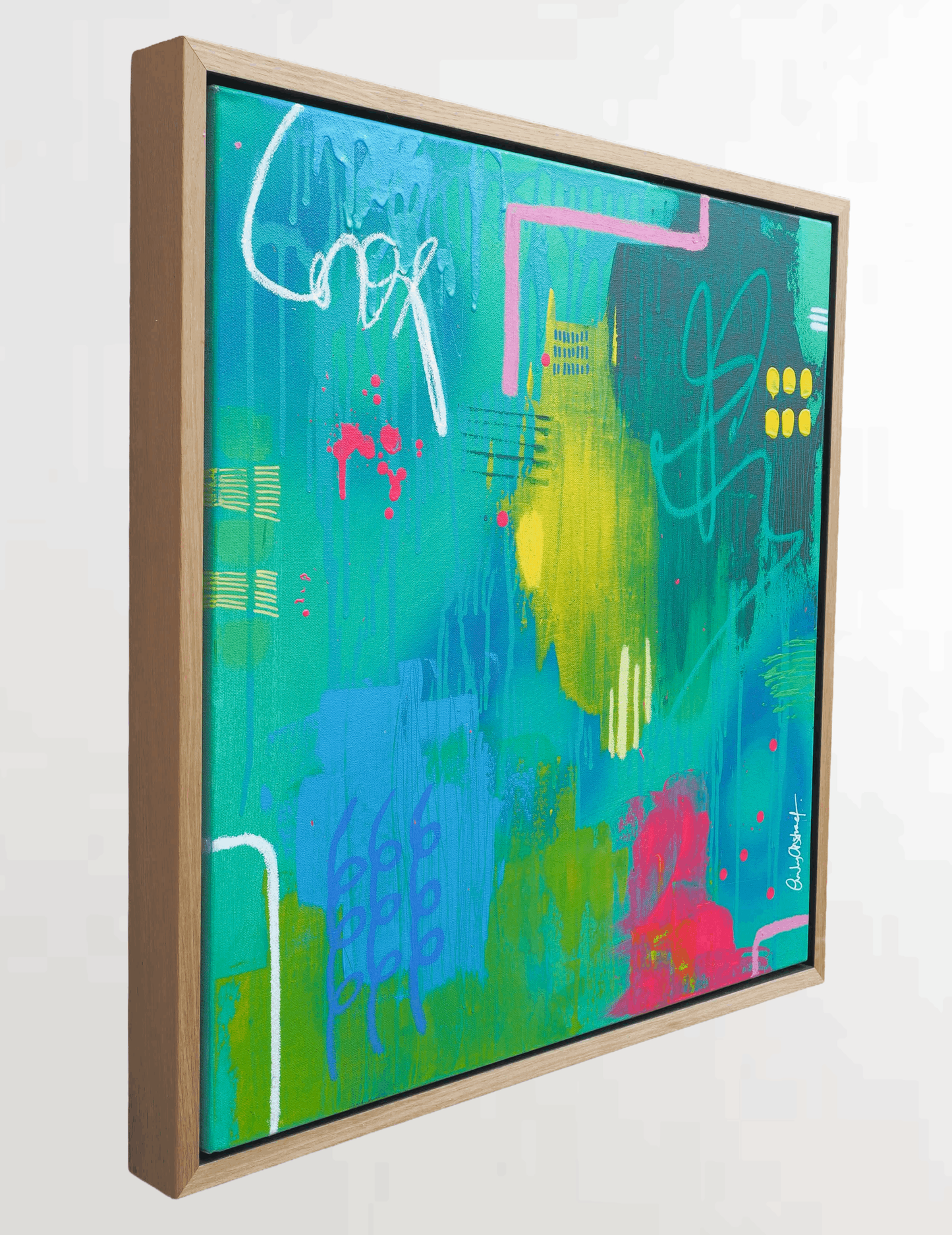 Serotonin Shores – Original Abstract Painting