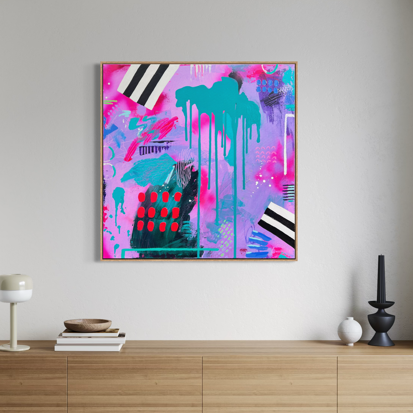 Disco Fever – Original Abstract Painting