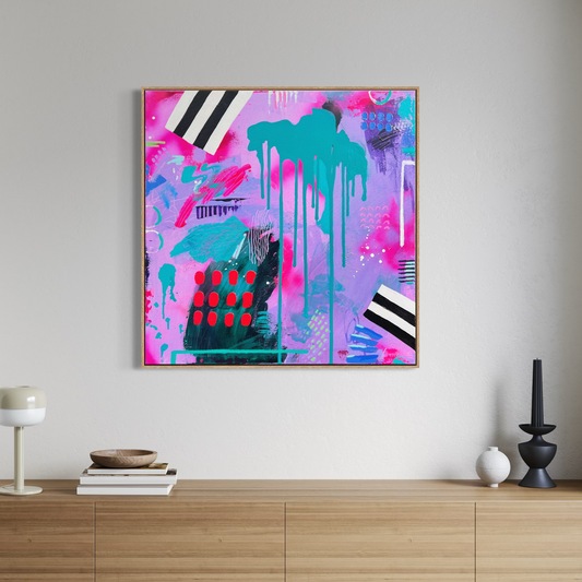 Disco Fever – Original Abstract Painting