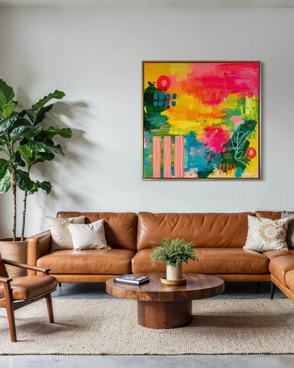 Solar Rush – Original Abstract Painting