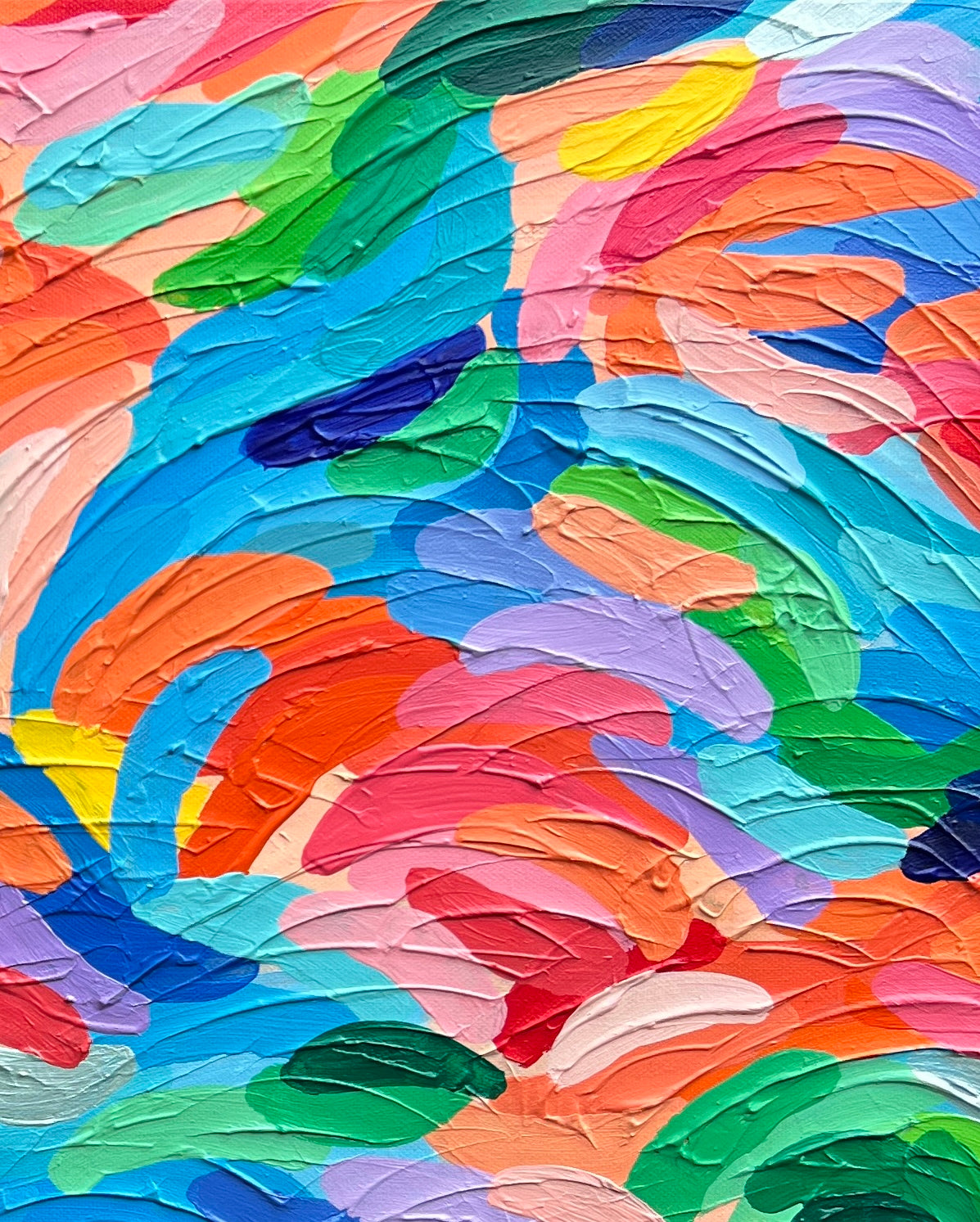 Lost In Colour – Original Abstract Painting
