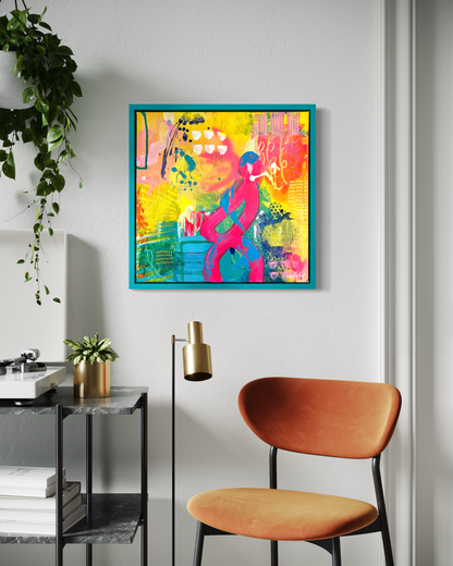Helter Skelter – Original Abstract Painting