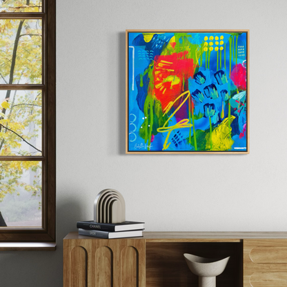 Jungle Party – Original Abstract Painting