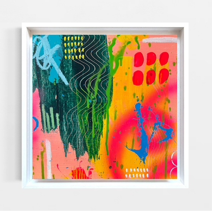 Dopamine Spike – Original Abstract Painting