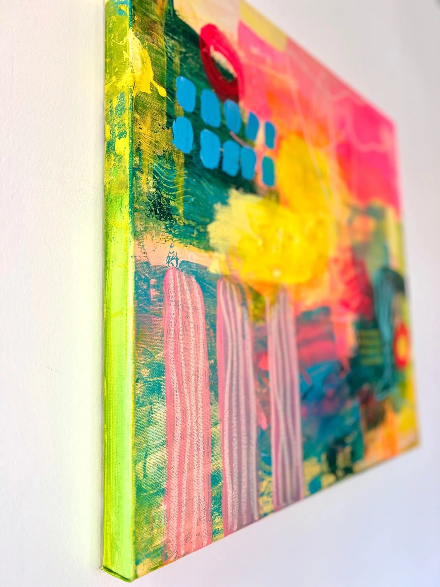 Sun Drench – Original Abstract Painting