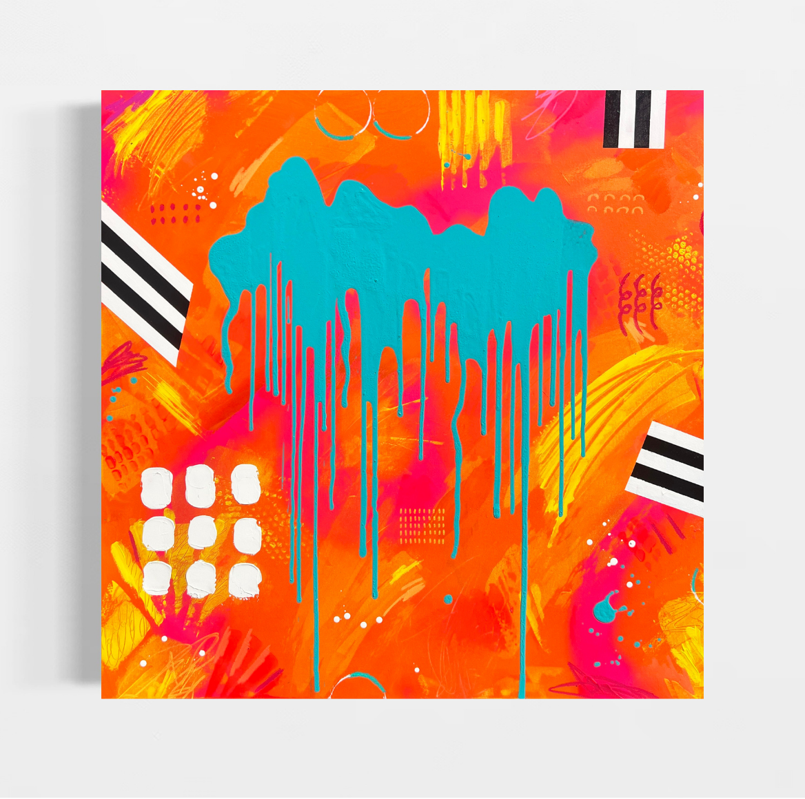 Turn Up The Heat – Original Abstract Painting