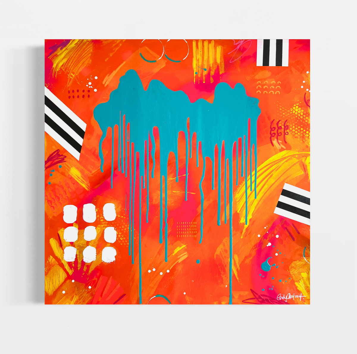 Liquorice Heat – Original Abstract Painting