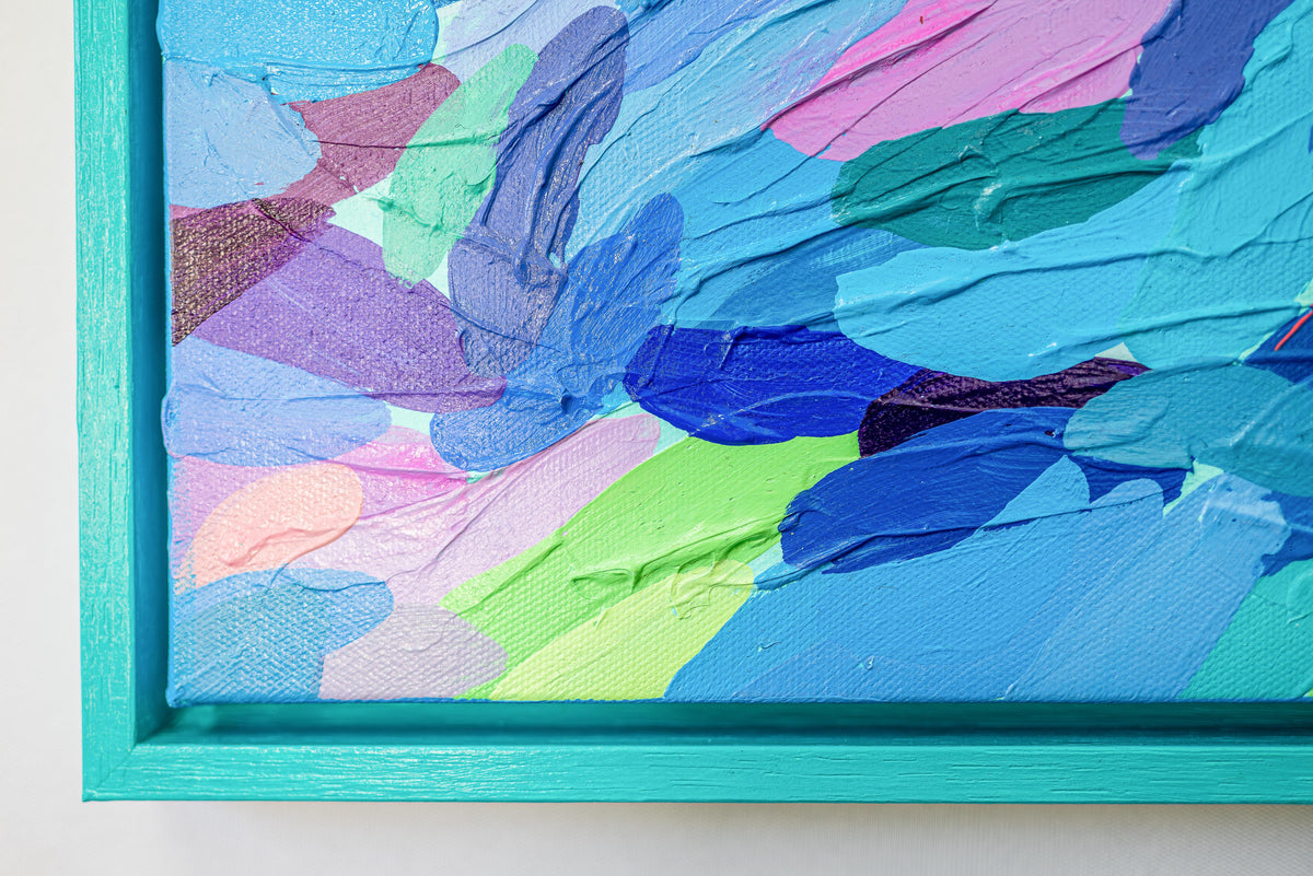 Midnight Reflections – Original Abstract Painting