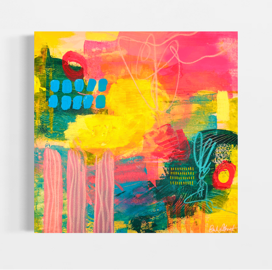 Sun Drench – Original Abstract Painting