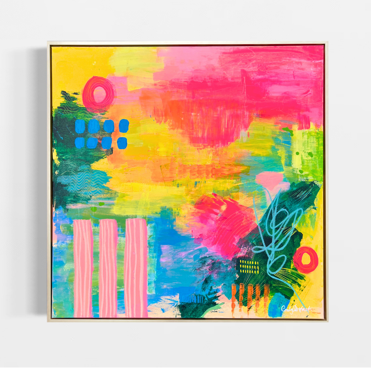 Solar Rush – Original Abstract Painting