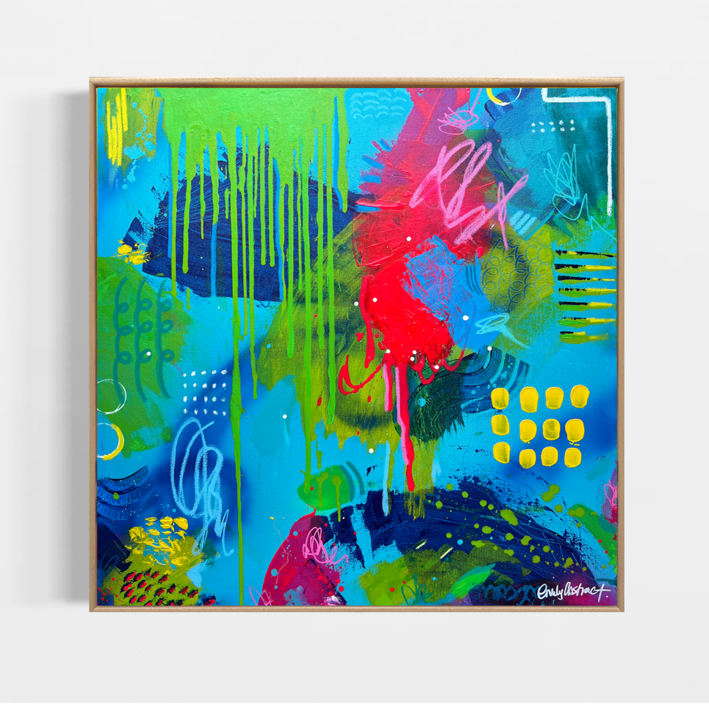 Chaos In Bloom – Original Abstract Painting