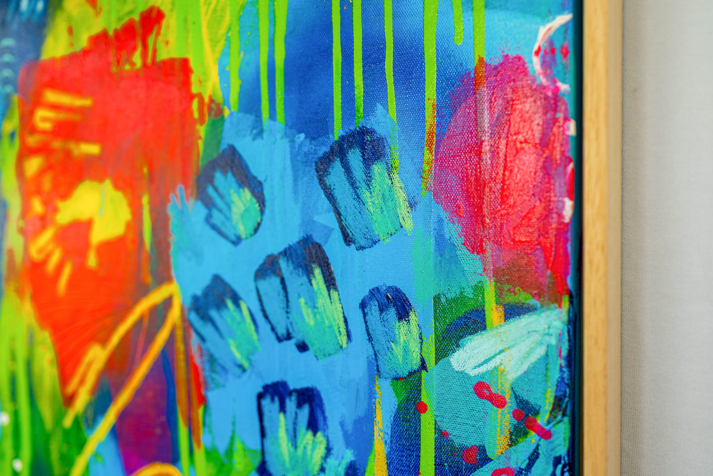 Jungle Party – Original Abstract Painting