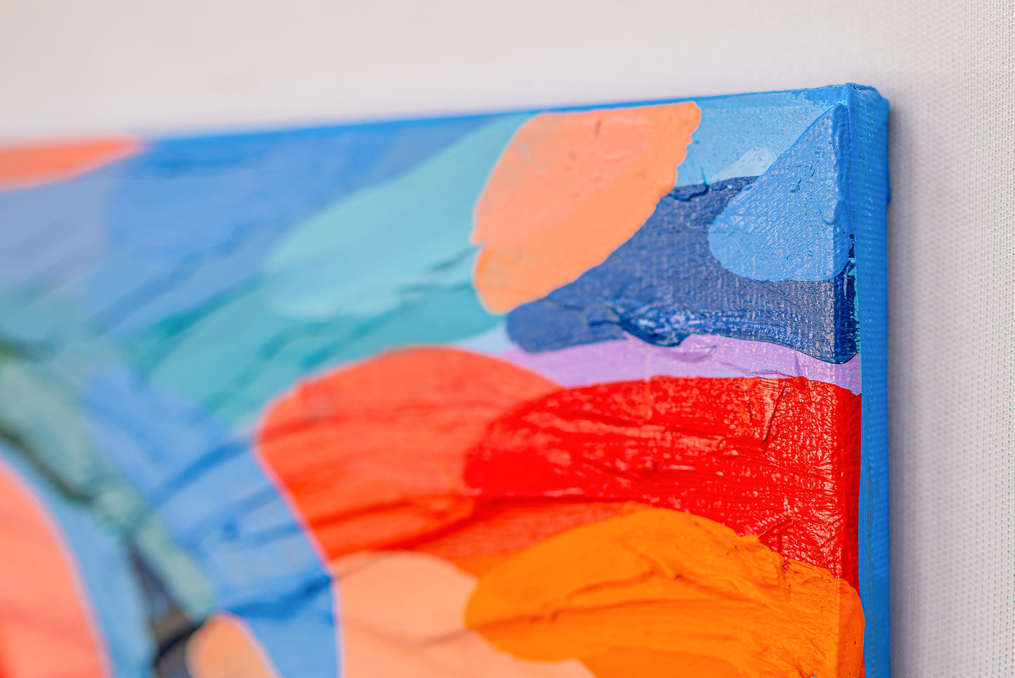 Glowing Optimism – Original Abstract Diptych Painting