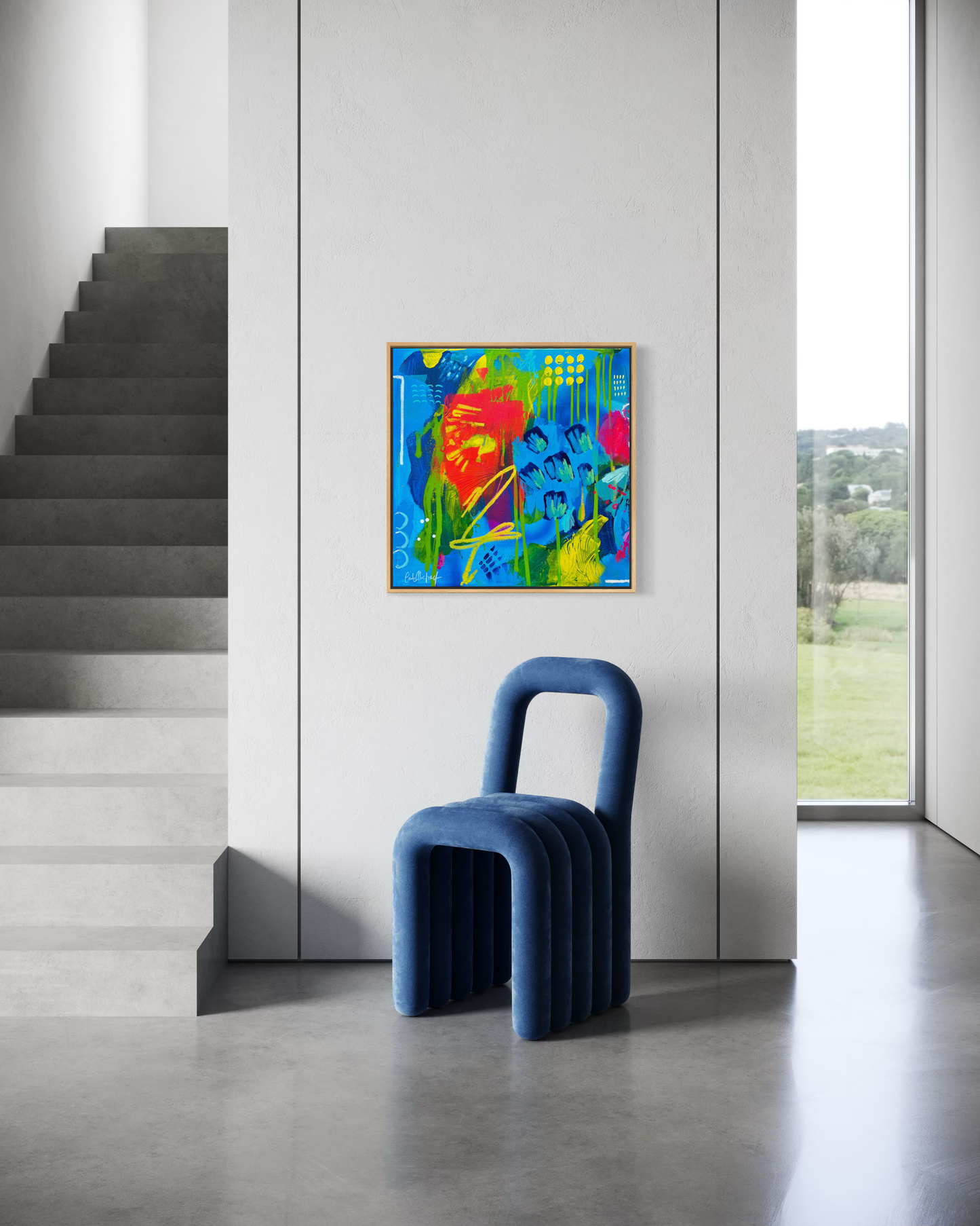 Jungle Party – Original Abstract Painting