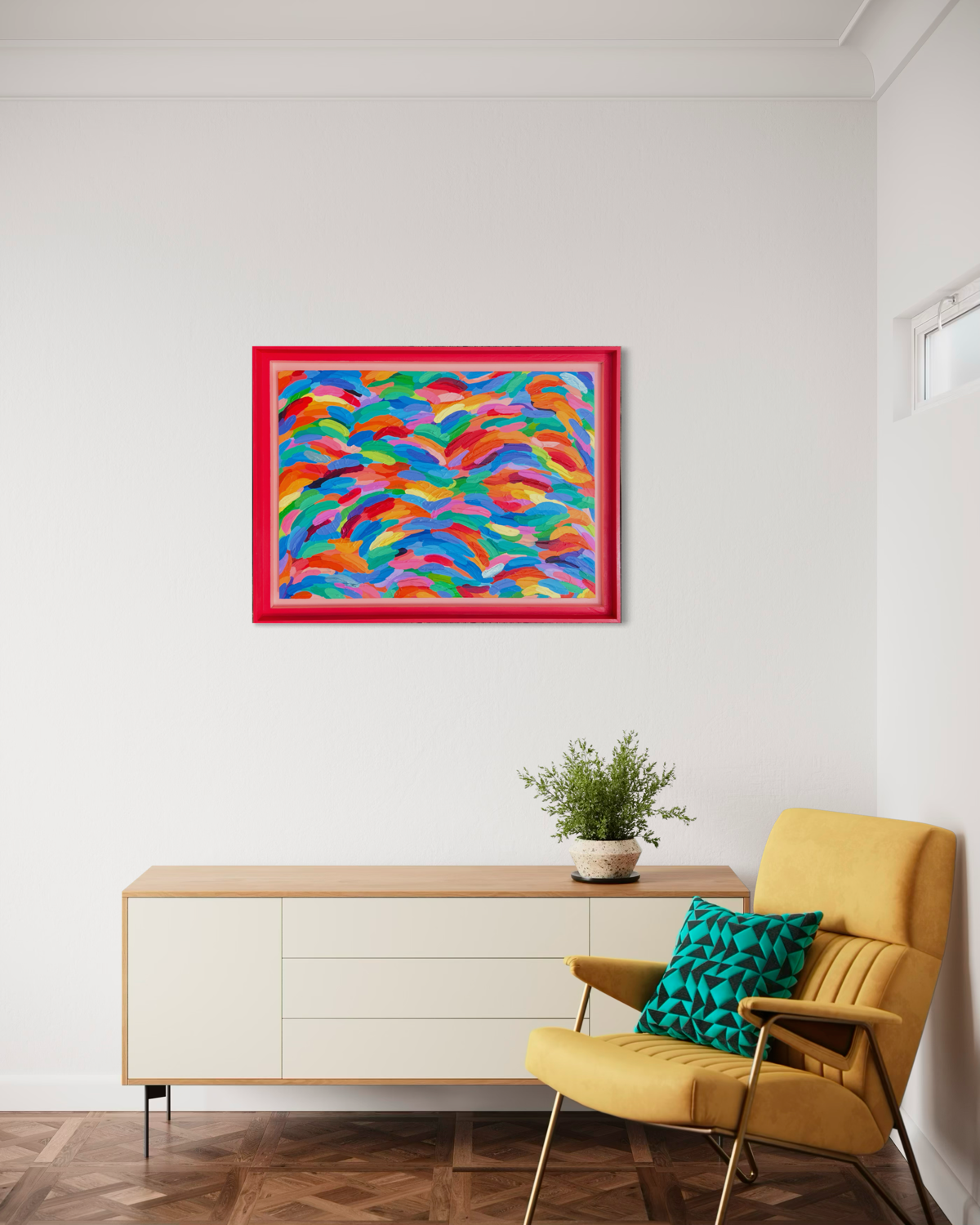 Sherbet Party – Original Abstract Painting