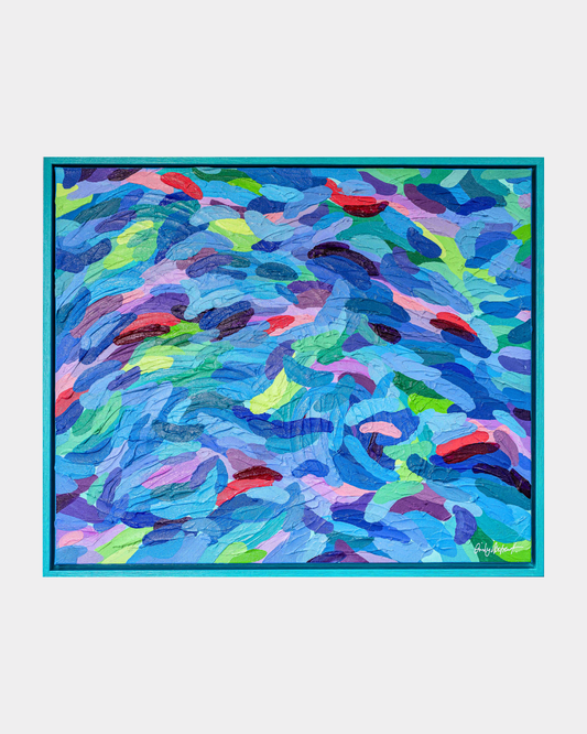 Midnight Reflections – Original Abstract Painting