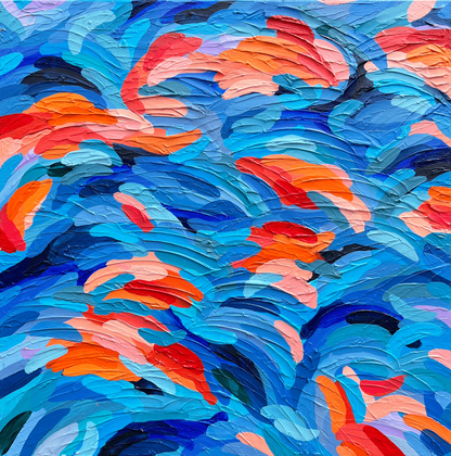 Glowing Optimism – Original Abstract Diptych Painting