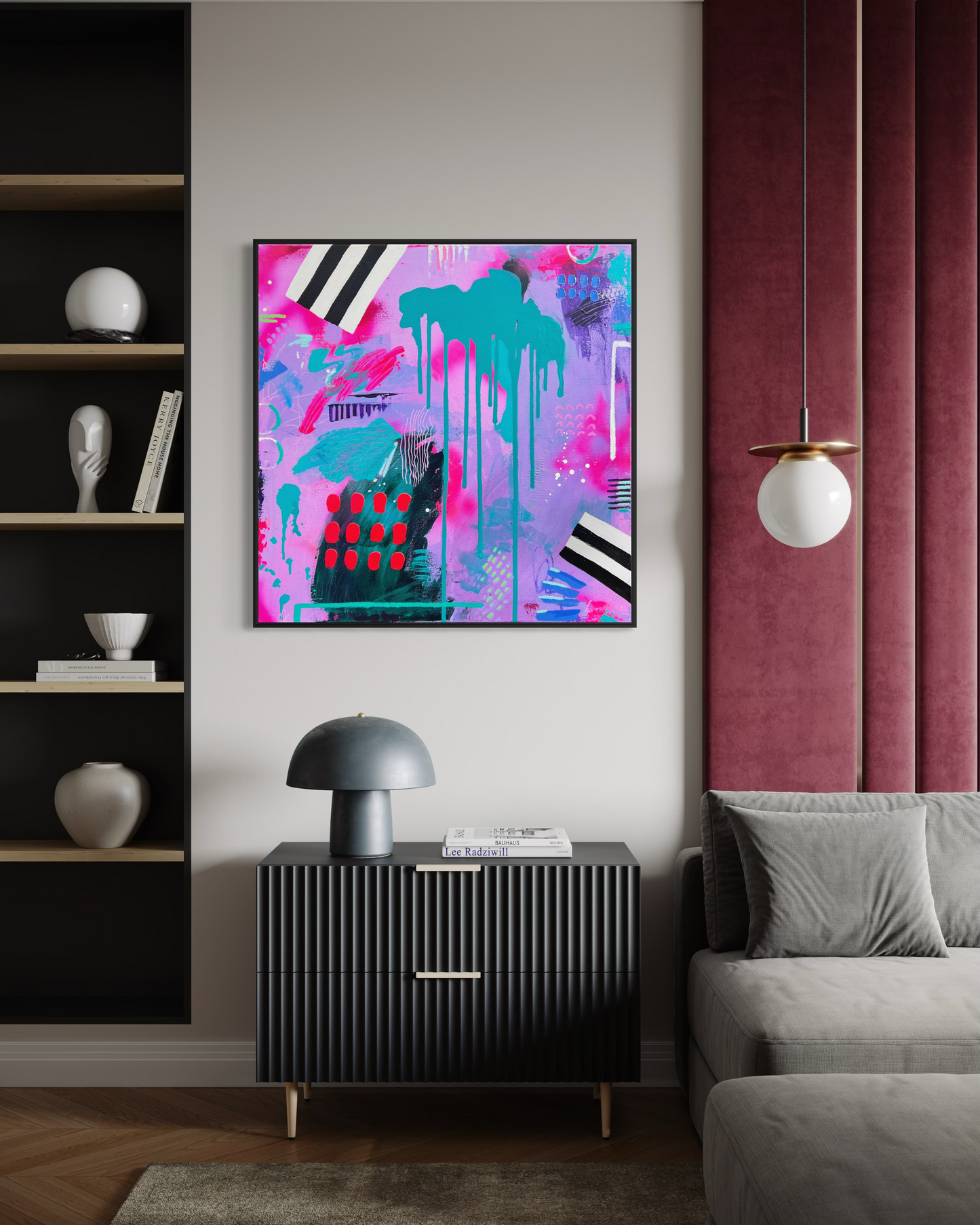 Disco Fever – Original Abstract Painting