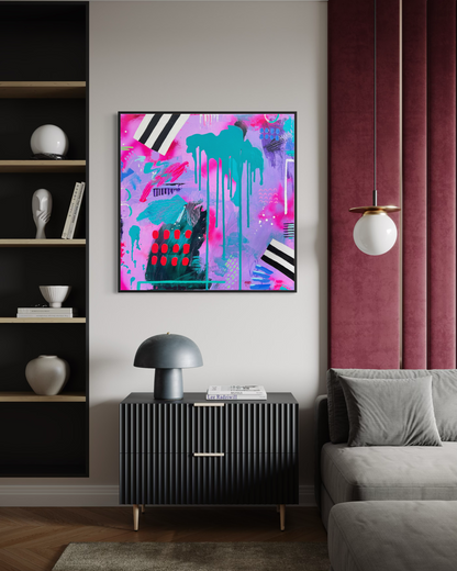 Disco Fever – Original Abstract Painting