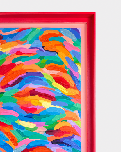 Sherbet Party – Original Abstract Painting