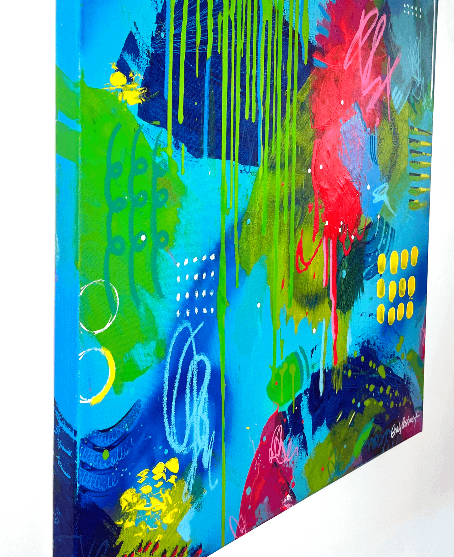 Chaos In Bloom – Original Abstract Painting