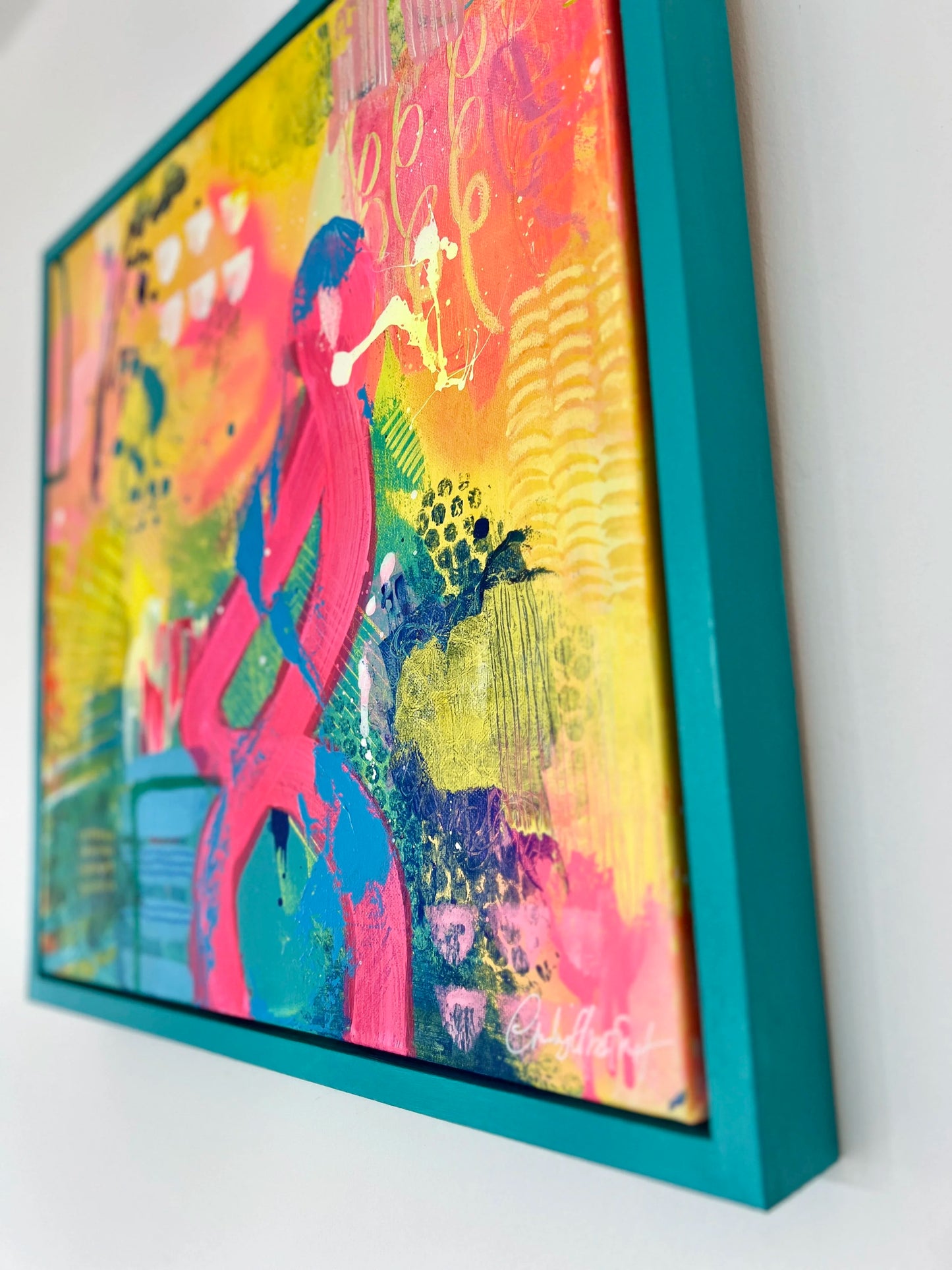 Helter Skelter – Original Abstract Painting