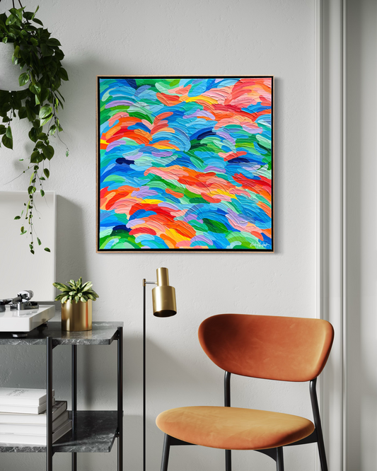 Lost In Colour – Original Abstract Painting
