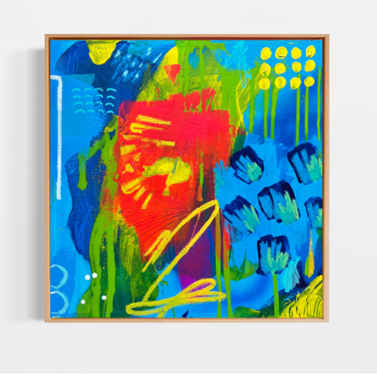 Jungle Party – Original Abstract Painting