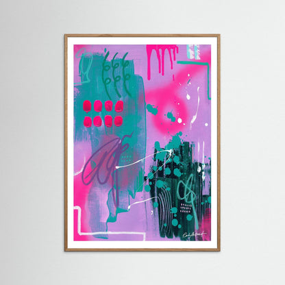 In the Groove - Fine art print 