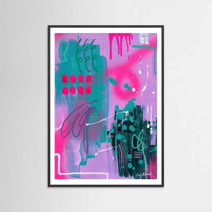 In the Groove - Fine art print 